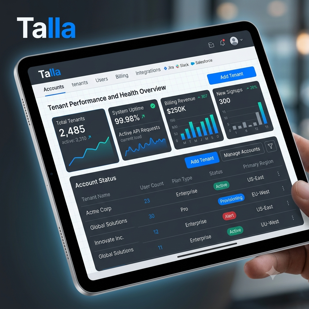 ุทูุงุน (Talla) โ Multi-Tenant SaaS Platform